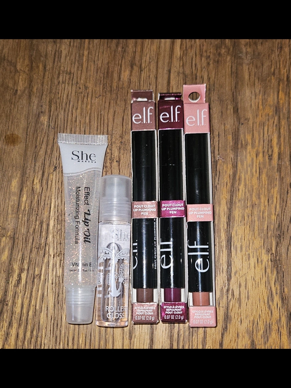 e.l.f. Pout Clout Lip Plumping Pens + Lip Glosses BNIB